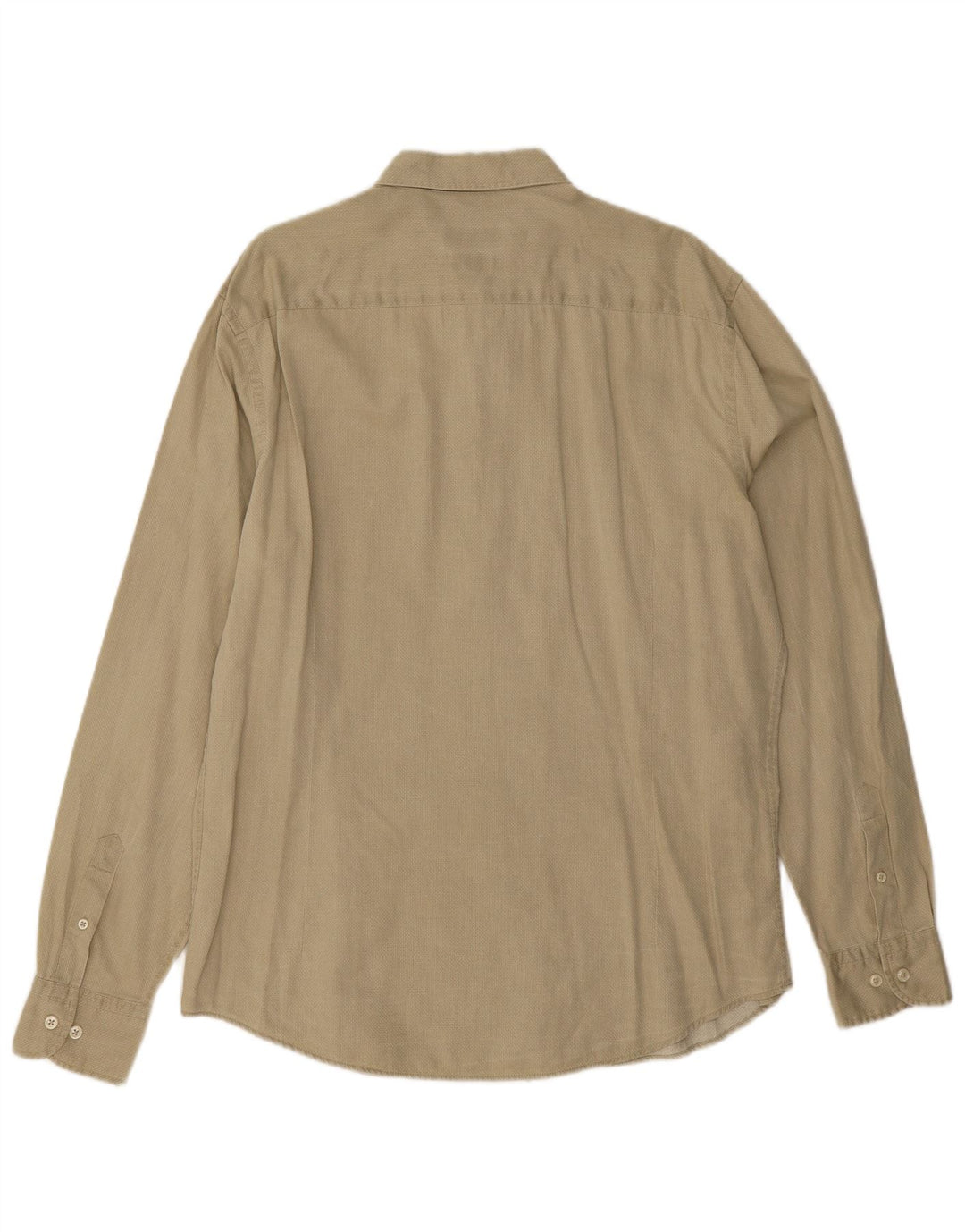 Massimo Dutti Herreskjorte XL Beige Bomuld