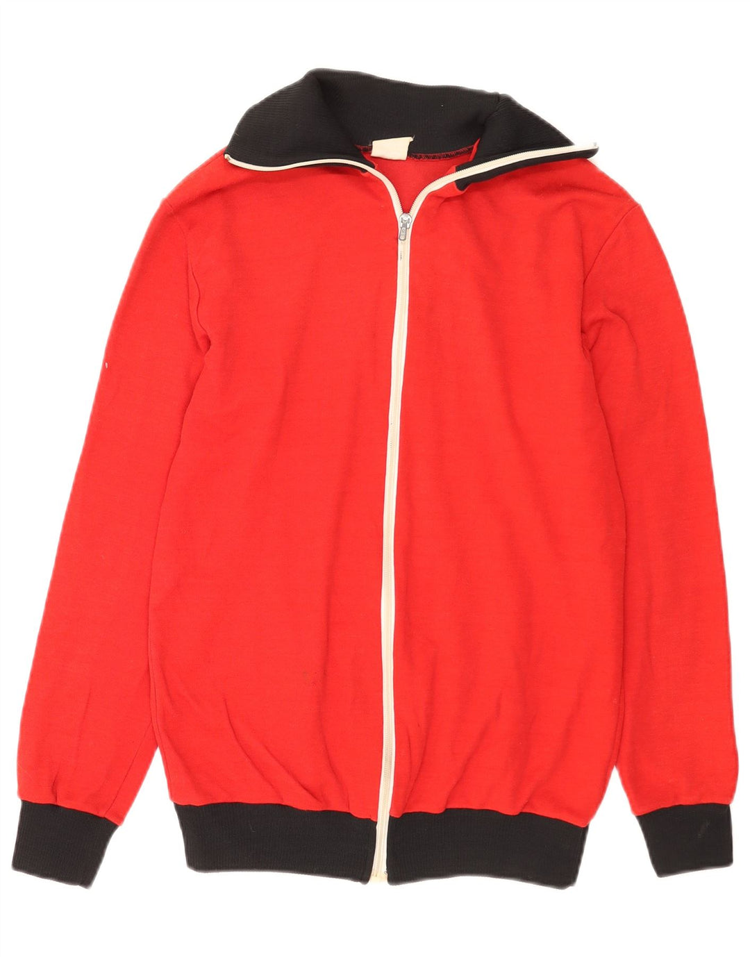 Apart Mens Tracksuit Top Jacket IT 48 Medium Red Colourblock
