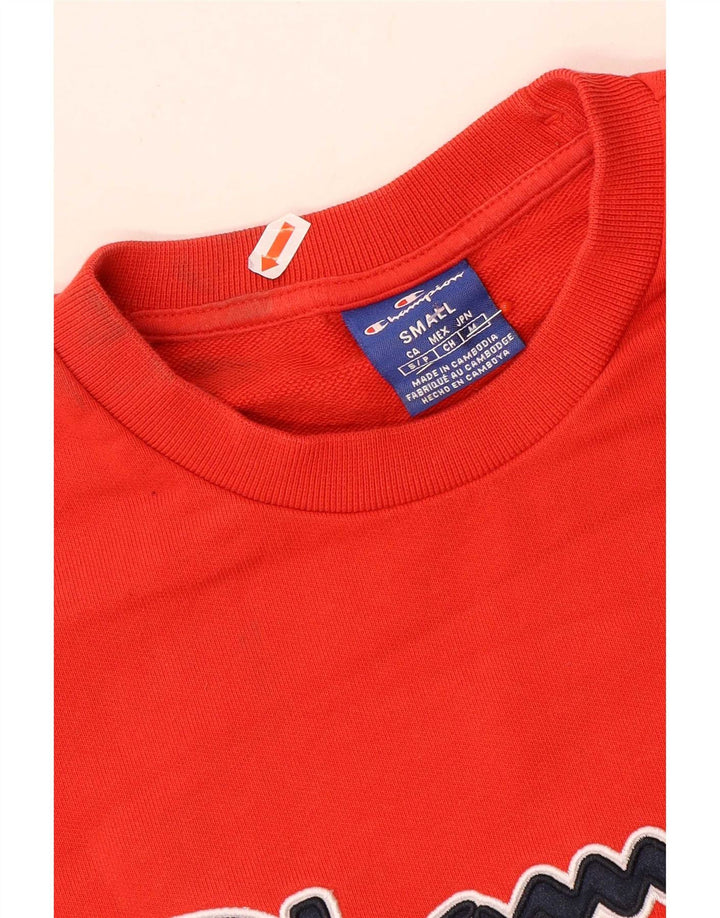 Champion Sweat-Shirt Graphique Homme Petit Rouge