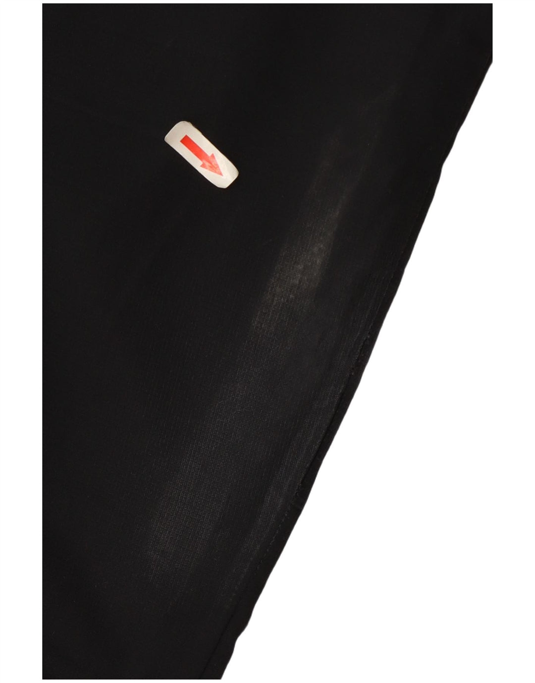 Adidas Mens Straight Chino Trousers W36 L30 Black Polyester