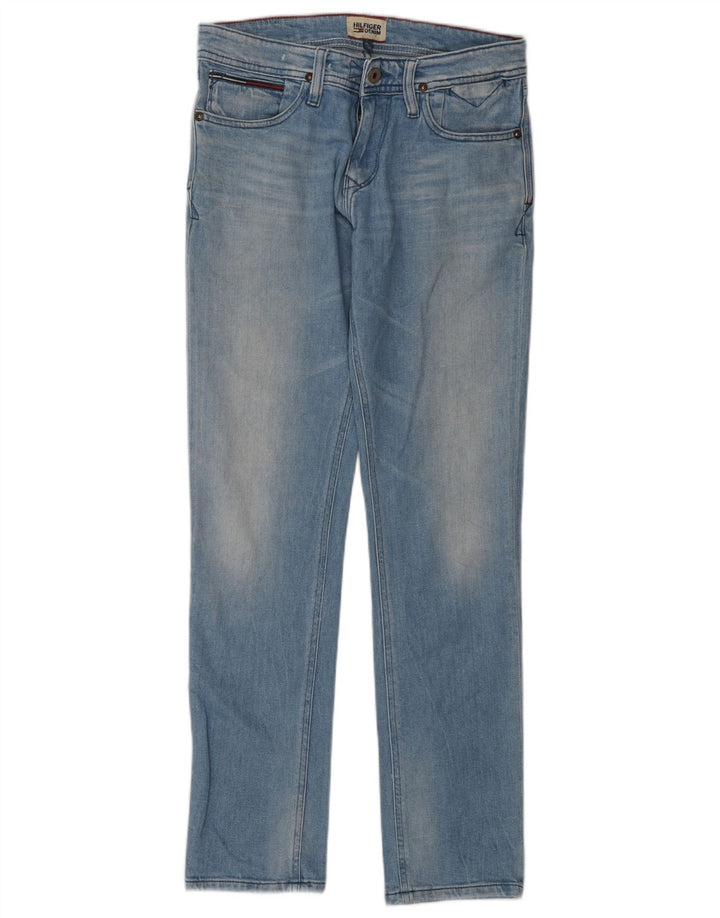 Tommy Hilfiger Womens Slim Jeans W29 L32 Blue Cotton