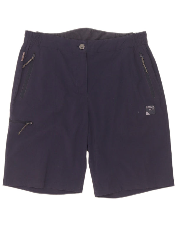 Sprayway Γυναικείο σορτς Cargo UK 12 Medium W32 Navy Blue Polyamide