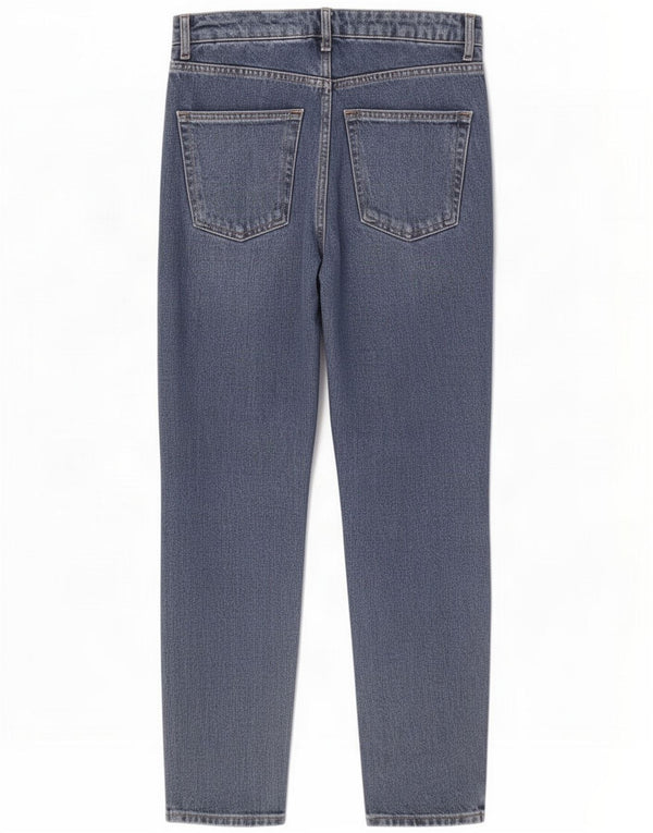 Topshop Женские зауженные джинсы для мам W28 L27, синий хлопок