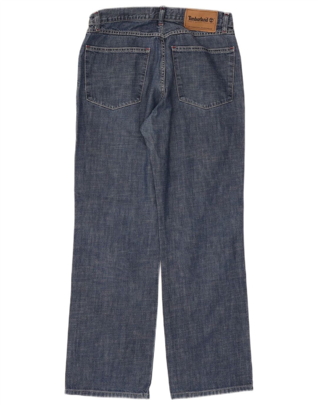 Timberland Womens Straight Jeans W32 L29 Blue Cotton