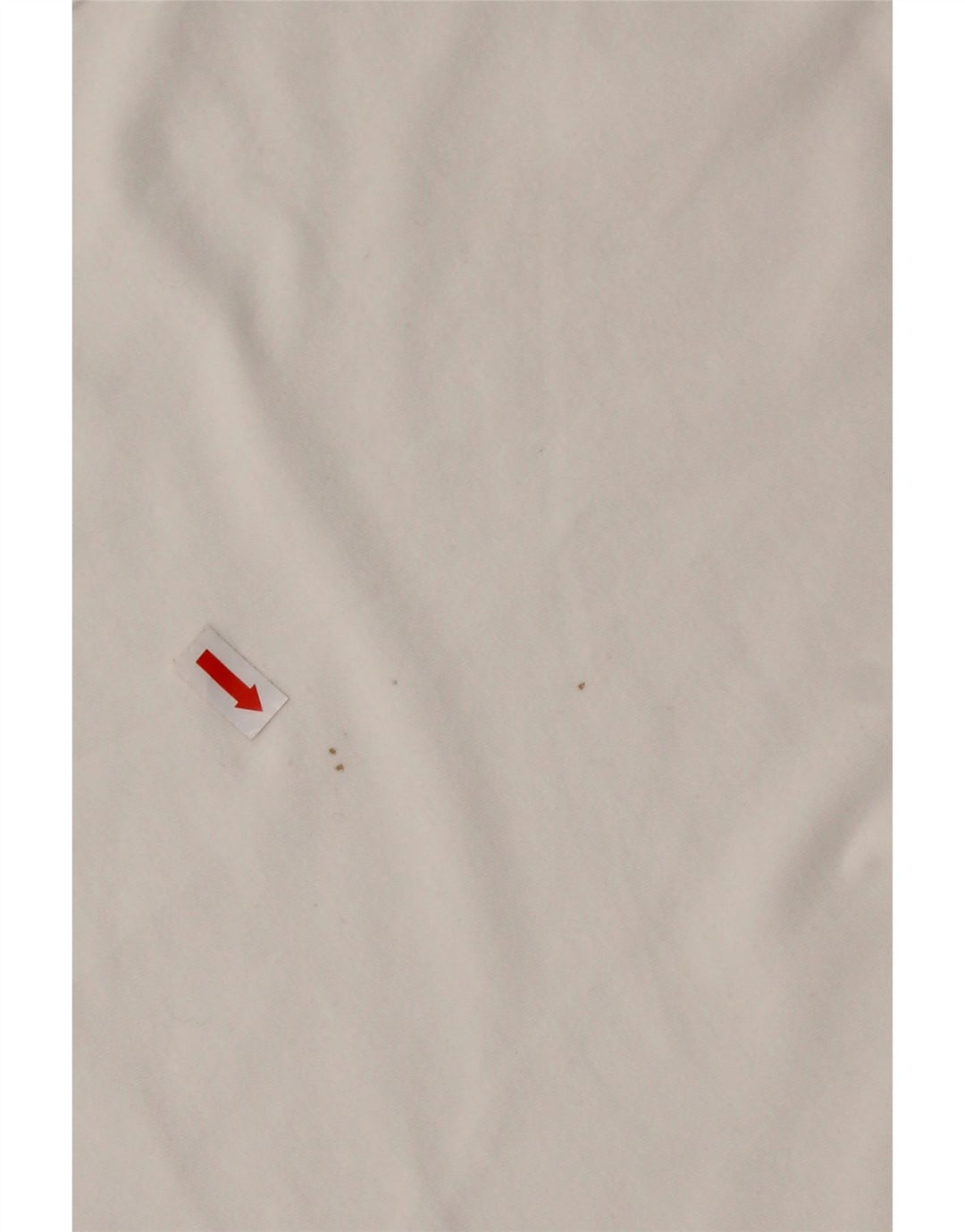 PUMA Mens T-Shirt Top Medium White Colourblock Cotton