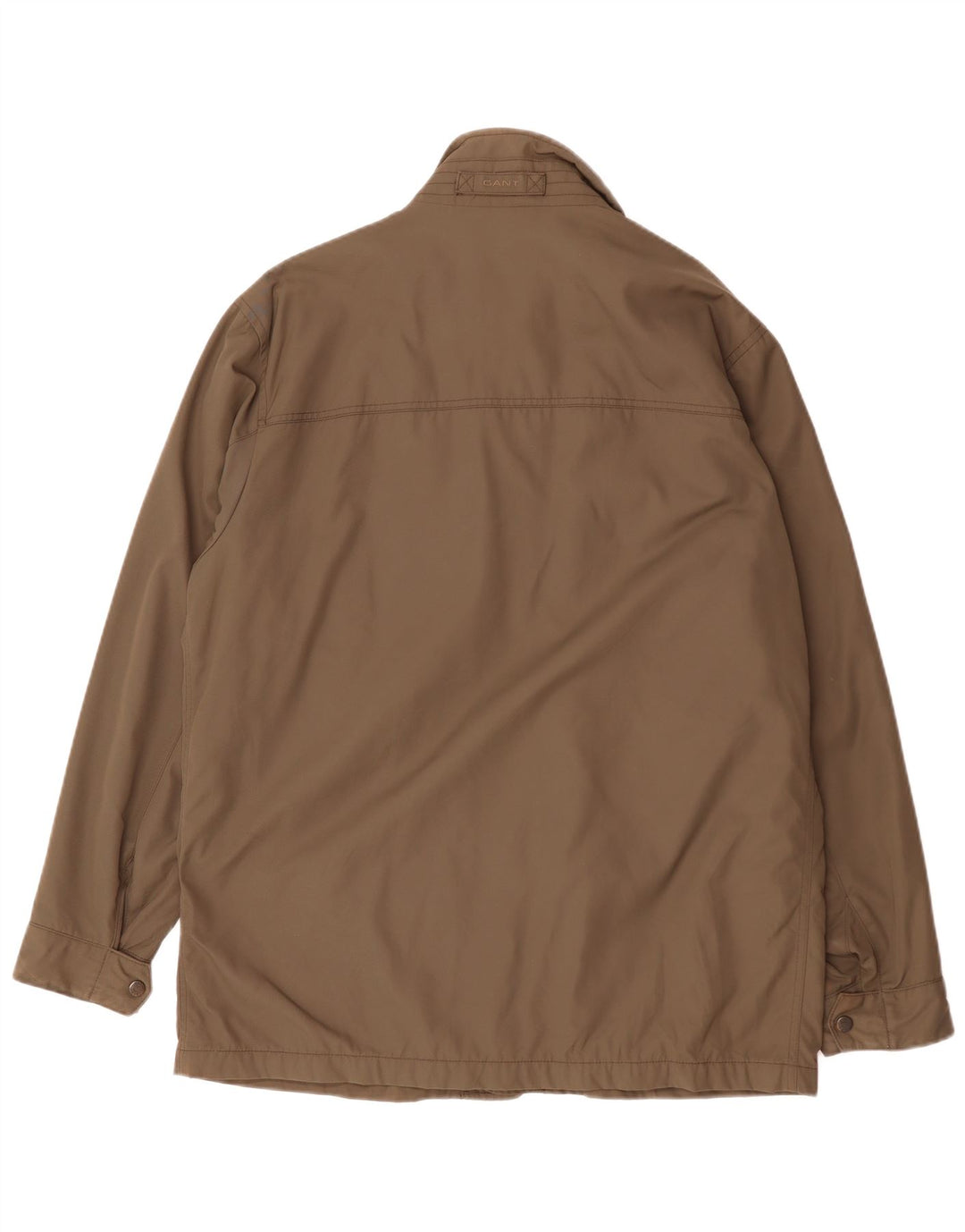 Gant Mens Utility Jacket UK 40 Large Brown Polyester