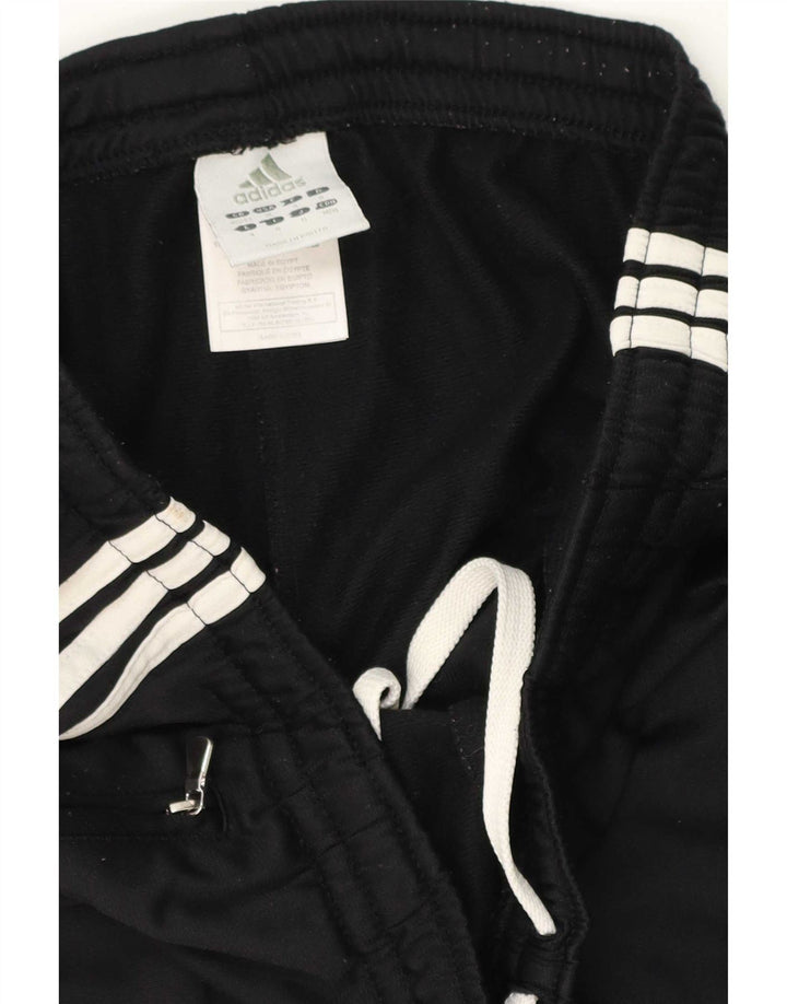Męskie spodnie dresowe Adidas UK 40/42 Średni czarny poliester