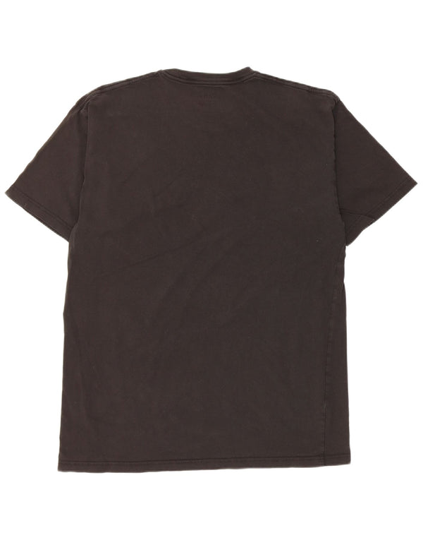 Vans T-shirt graphique coupe classique pour hommes, grand coton noir