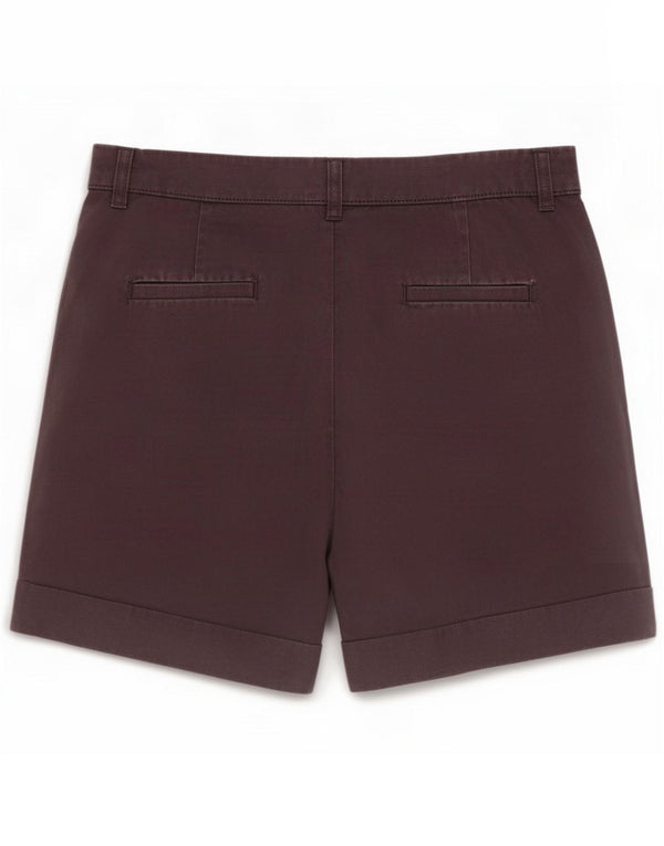 Marks & Spencer Womens Chino Shorts UK 8 Small W28 Black Lyocell