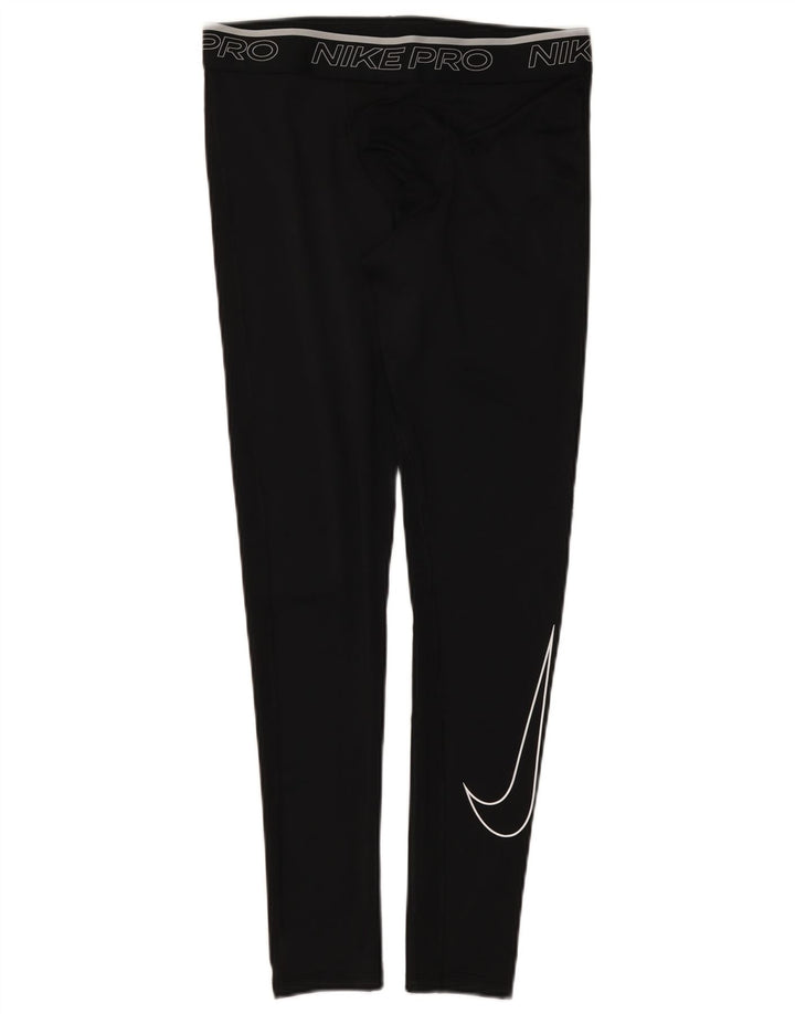 Nike Dri Fit Graphic Leggings para hombre, poliéster negro grande