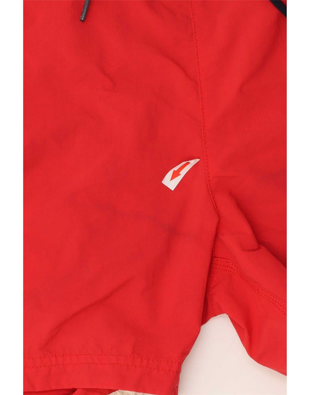Tommy Hilfiger Herren-Badeshorts mit Grafik, groß, rotes Polyester