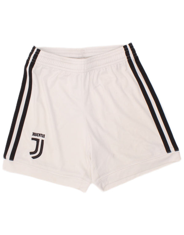 Adidas Boys Juventus Graphic Sports Shorts 7-8 År Hvid Polyester