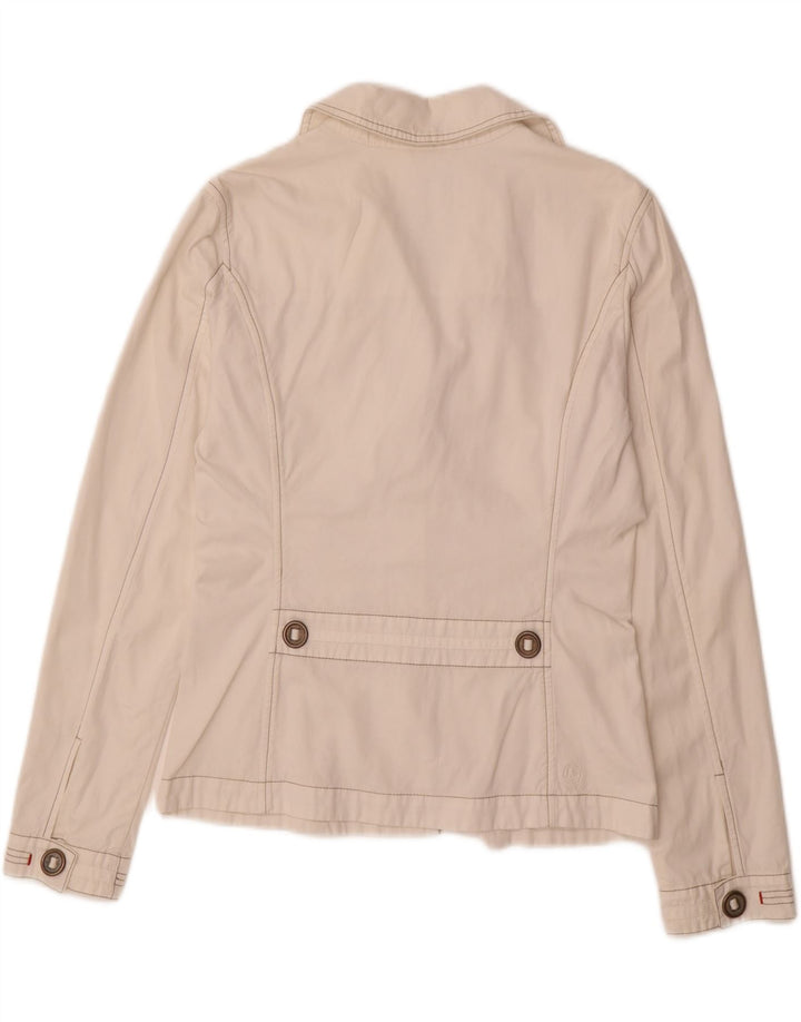 COLMAR Womens 3 Button Blazer Jacket IT 44 Medium Off White Vintage Colmar and Second-Hand Colmar from Messina Hembry 