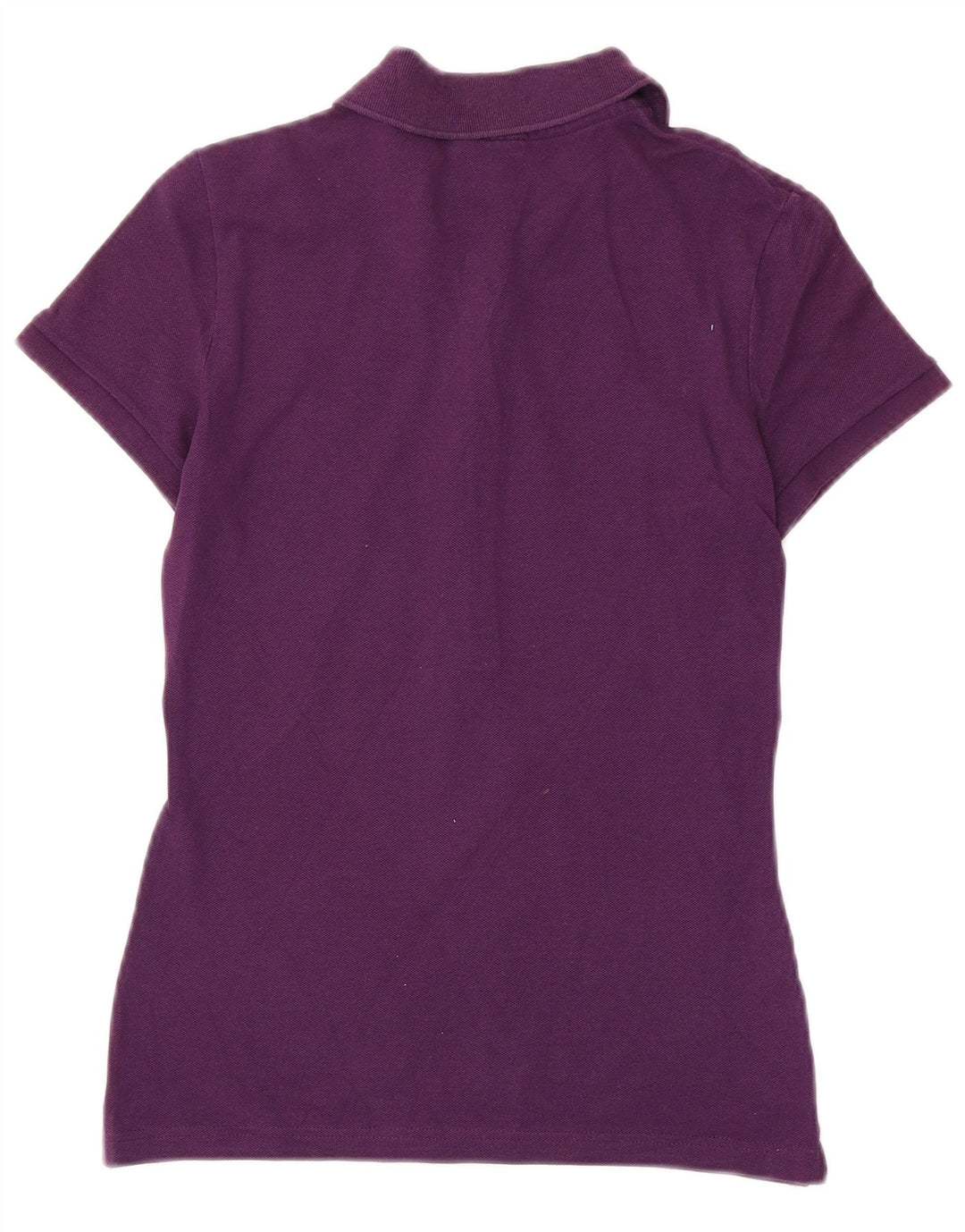 Lacoste Womens Polo Shirt Size 40 Medium Purple Cotton