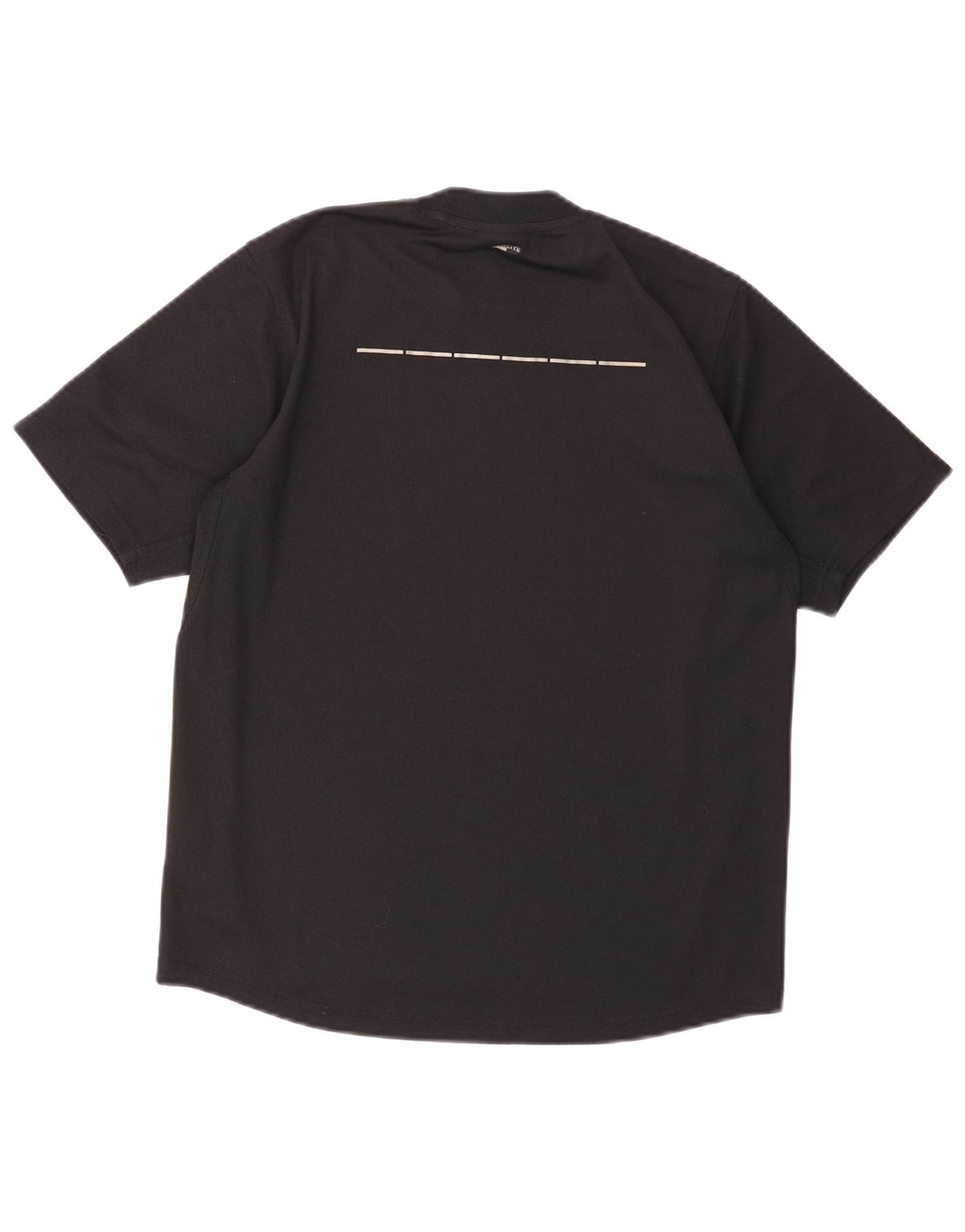 Adidas Herre T-Shirt Top UK 36/38 Small Black Polyester