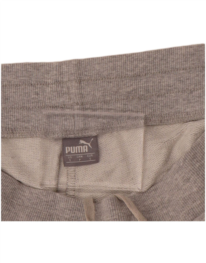 Puma Herren-Trainingshose, Jogginghose, Größe S, Grau, Farbblock
