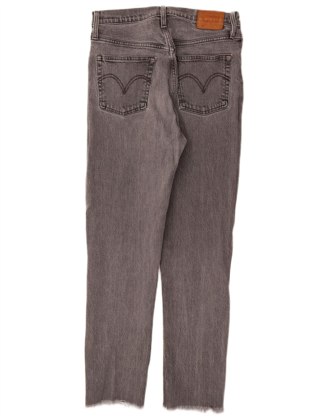 Levi's Dame 501 Straight Jeans W28 L28 Grå Bomuld