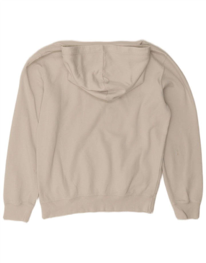 Champion Womens Oversized Hoodie Jumper UK 10 Small White