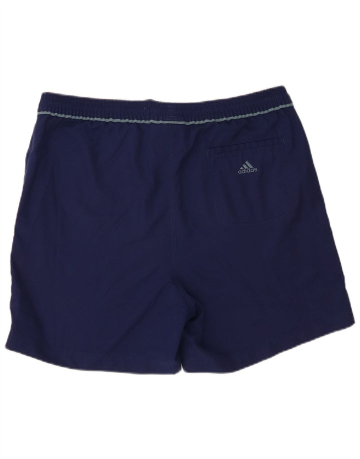 Adidas Mens Swimming Shorts Large  Navy Blue Polyester