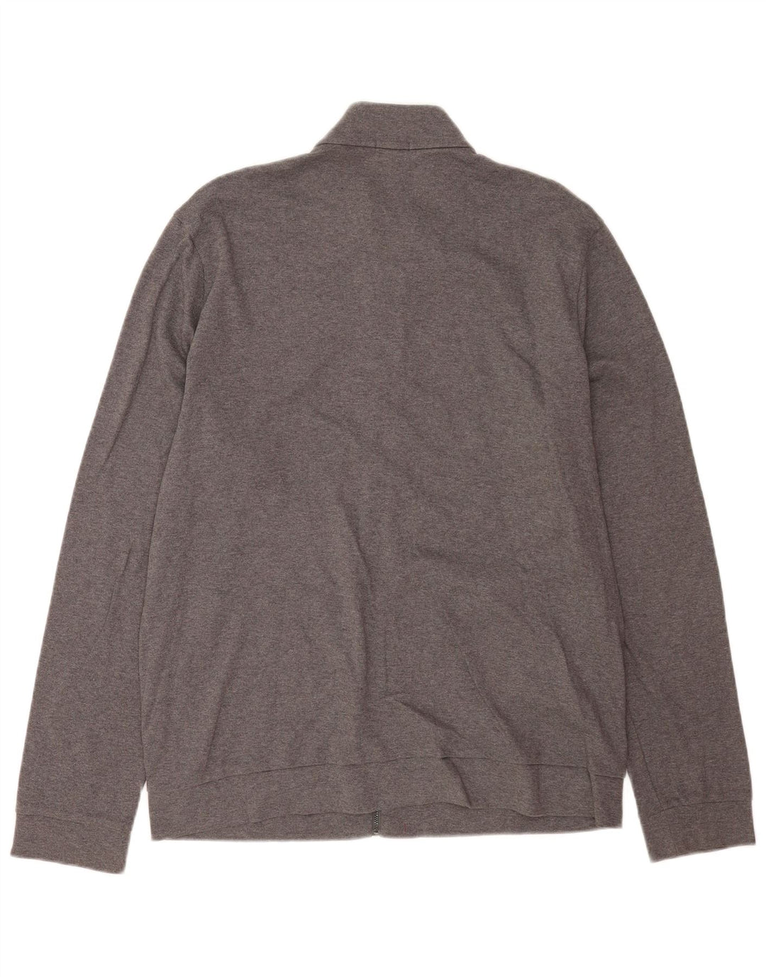 Hugo Boss Mens Regular Fit Cardigan Sweater XL Grey Cotton