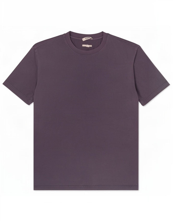 Cos Mens Relaxed Fit T-Shirt Top Medium Navy Blue Cotton