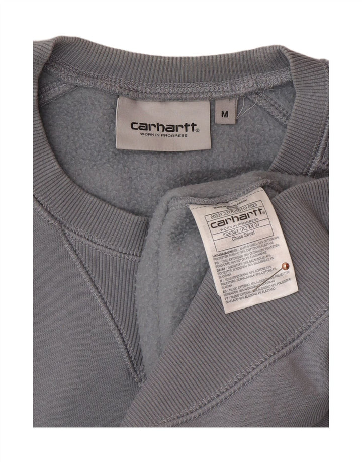 Carhartt Hombre Sudadera Jumper Algodón Azul Medio