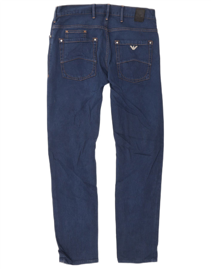 Armani Herre Slim Jeans W31 L30 Blå Bomuld