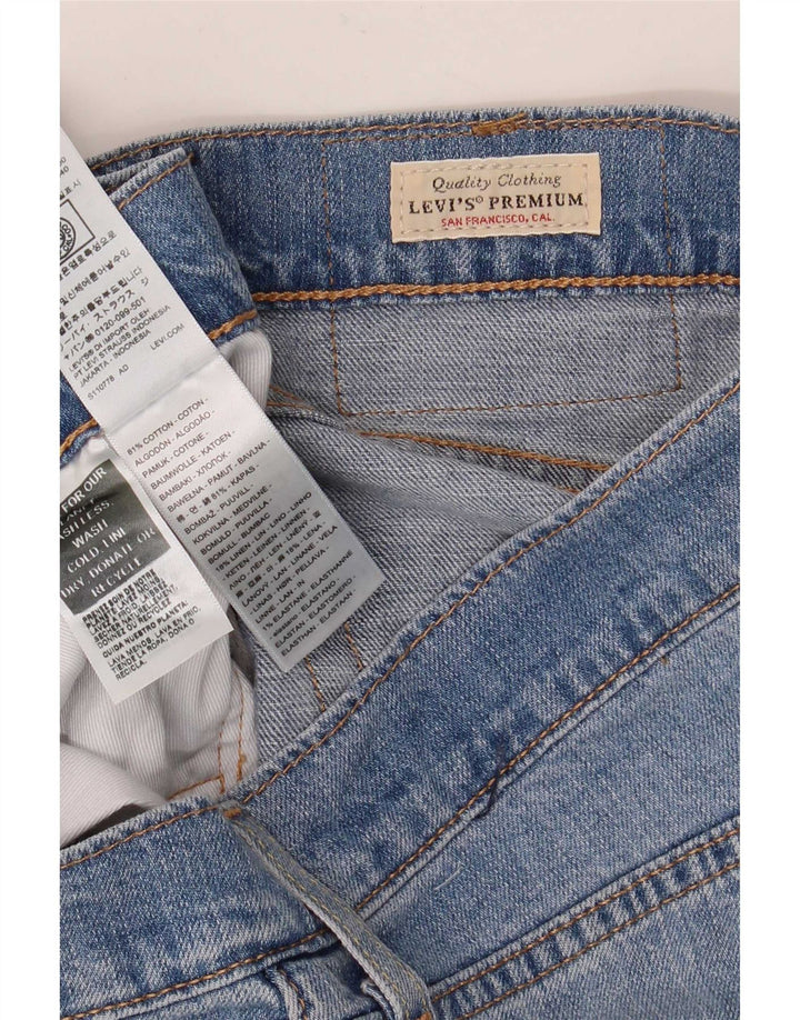 Levi's Mens 511 Slim Jeans W32 L30 kék pamut