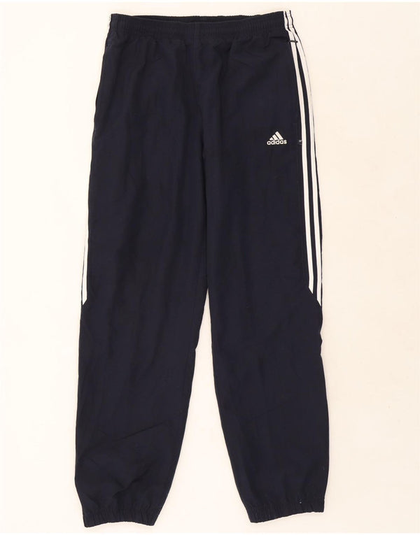 Pantaloni da tuta da uomo Adidas Joggers medi in poliestere blu navy