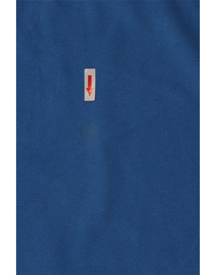 Kappa Mens Polo Shirt Medium Blue Cotton