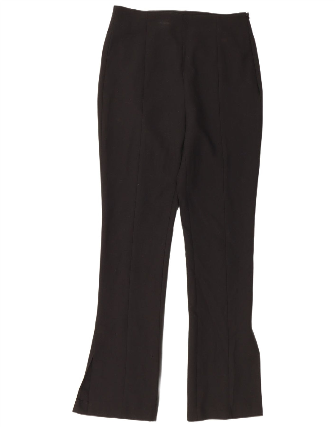 Pantaloni casual ZARA da donna Bootcut grandi neri in poliestere