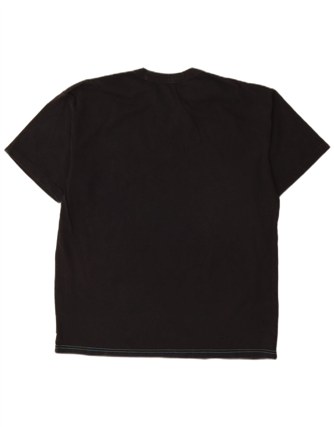 Nike Mens T-Shirt Top Medium Black Cotton