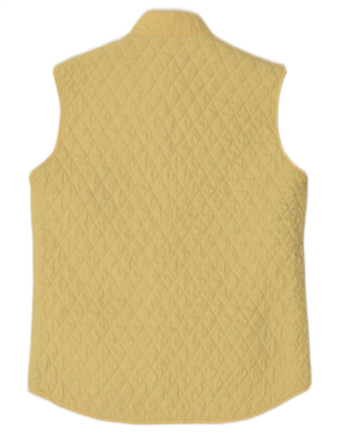 Conte of Florence Damen Steppweste IT 40 Small Gelb Polyester