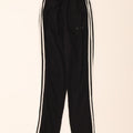 ADIDAS Womens Tracksuit Trousers UK 8 Small  Black Polyester Vintage Adidas and Second-Hand Adidas from Messina Hembry 