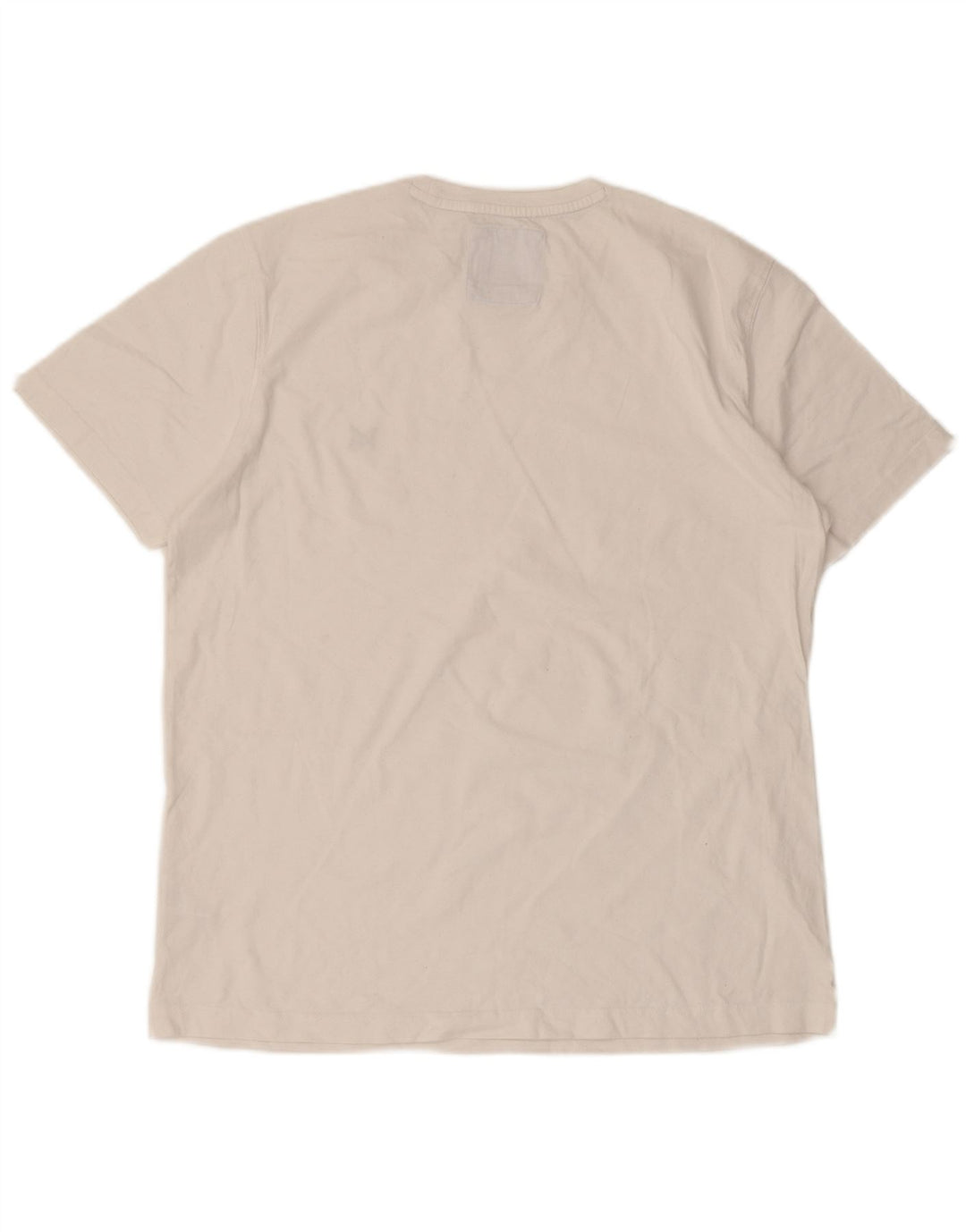 Crew Clothing Mens T-Shirt Top Large White Cotton