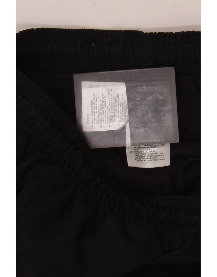 Adidas Mens Tracksuit Trousers Joggers Large Black Polyester