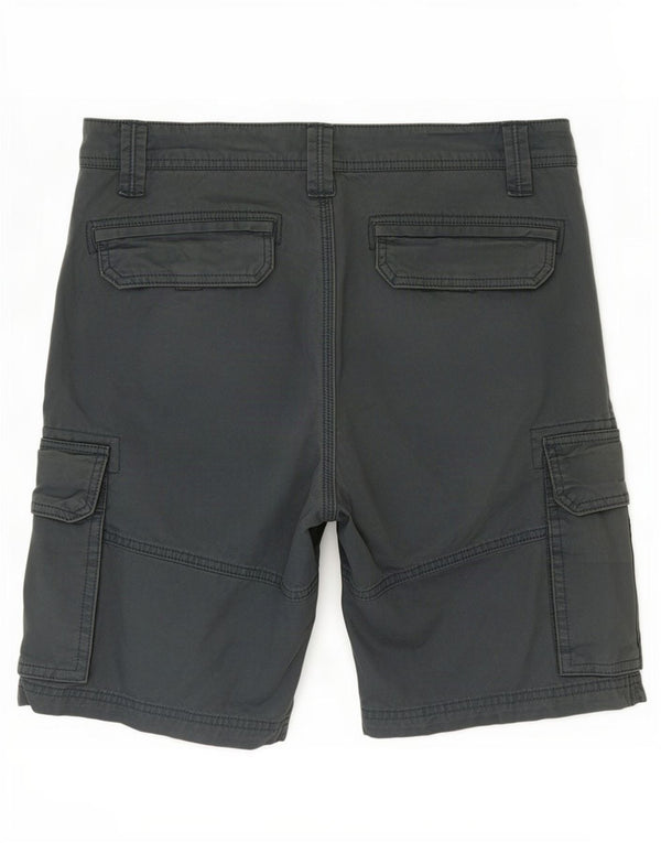 Shorts cargo masculino Fat Face W32 algodão azul médio