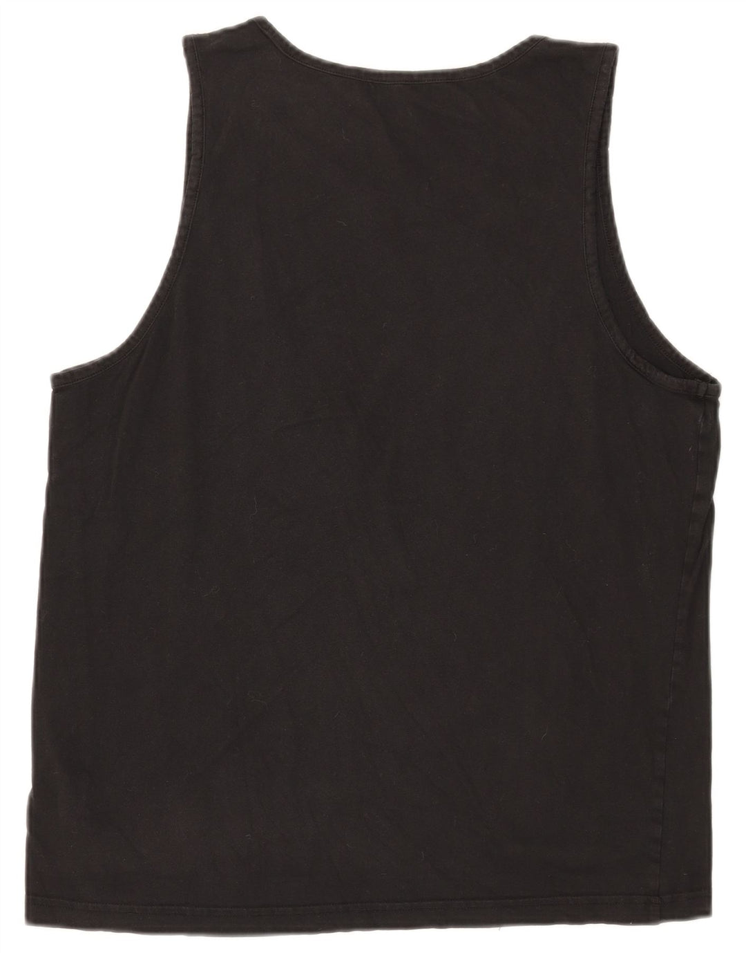 Puma Mens Graphic Vest Top Large Black Cotton