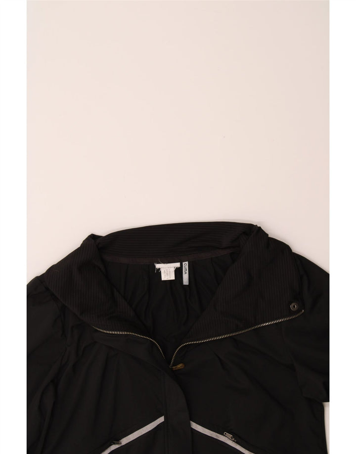 ADIDAS Womens Clima 365 Tracksuit Top Jacket UK 12 Medium Black Vintage Adidas and Second-Hand Adidas from Messina Hembry 