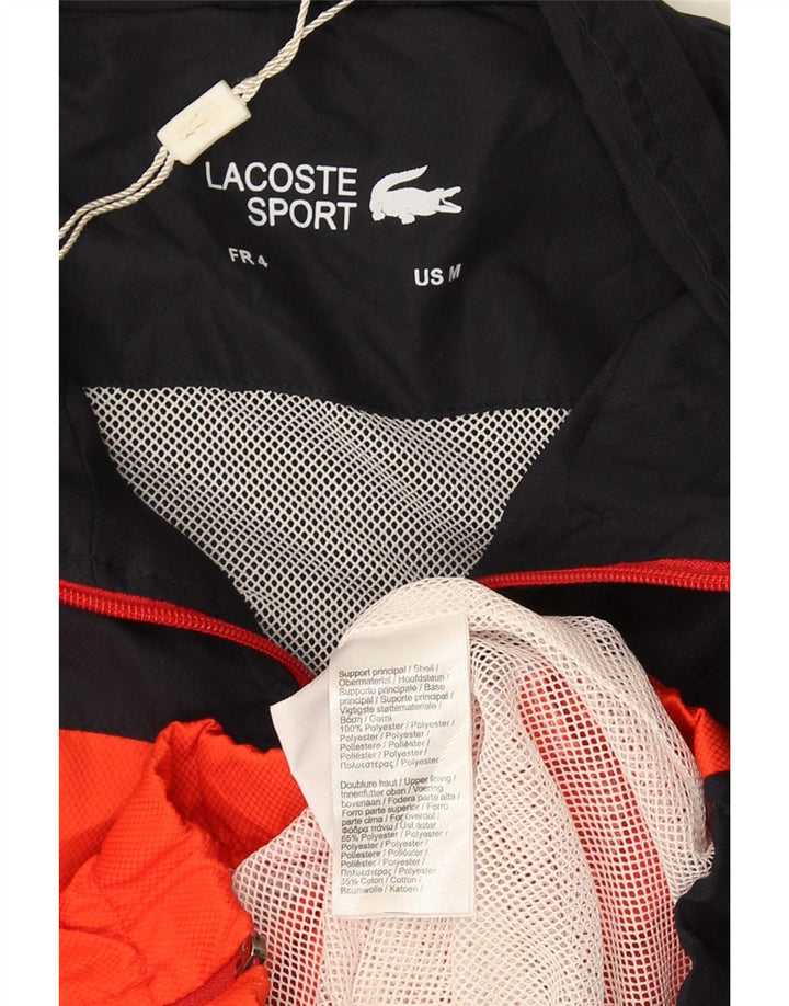 Ανδρική αθλητική φόρμα Lacoste Top Jacket Size 4 Medium Black Colourblock