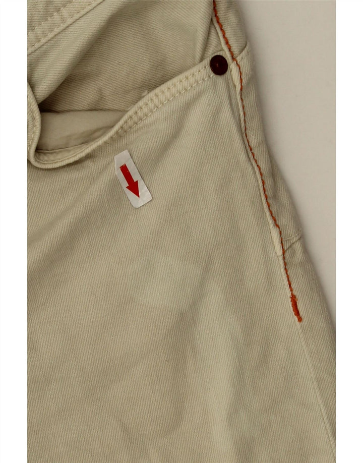 Liu Jo Mens Regular Casual Shorts W31 Medium Beige Cotton