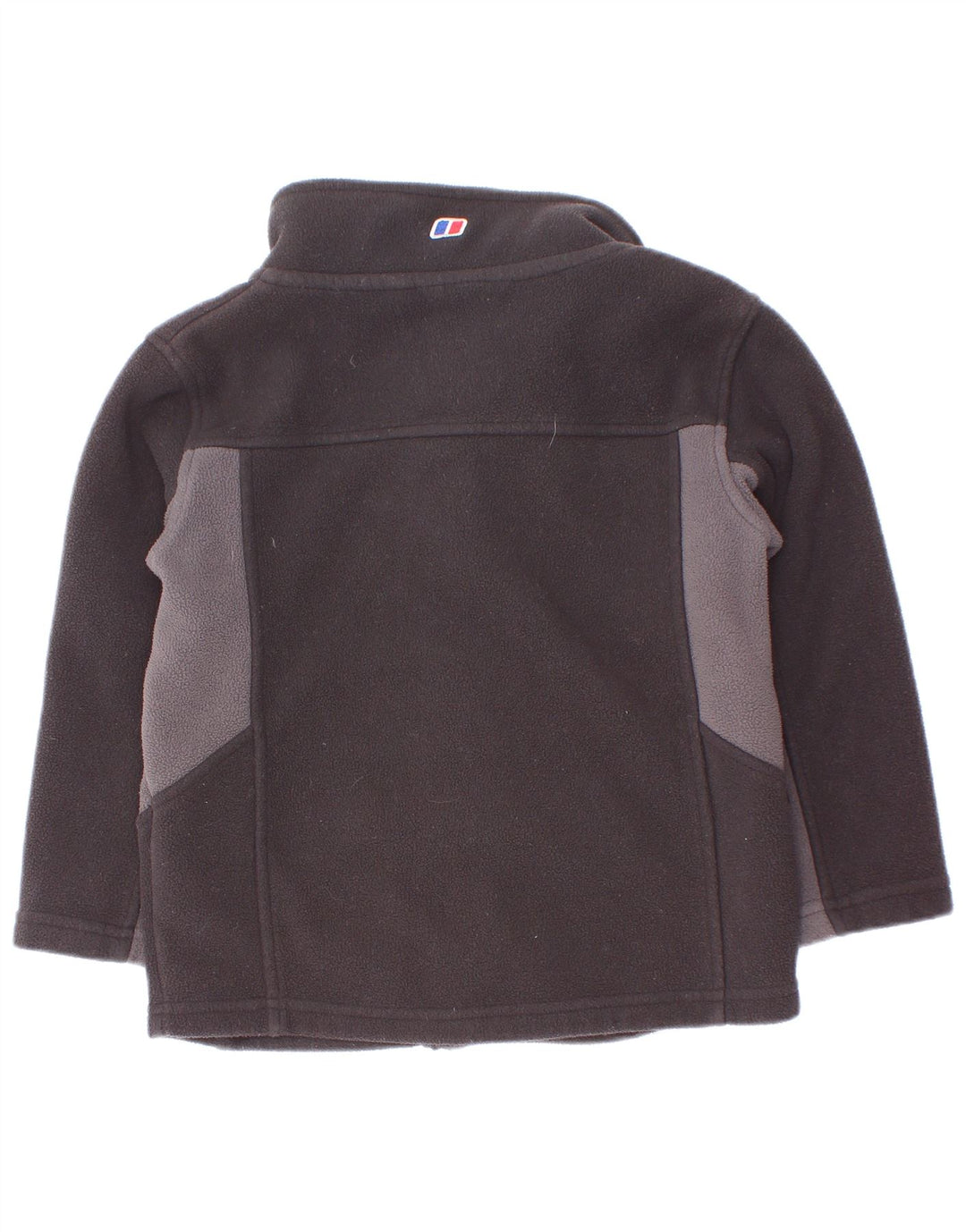 Bergans Boys Fleecejakke 5-6 år Sort Colourblock Polyester