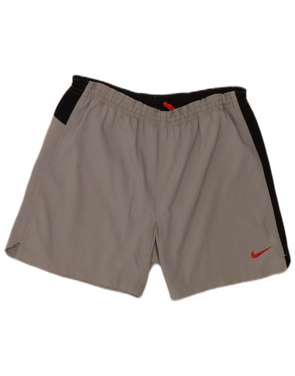 Nike Mens Sport Shorts Medium Grey Colourblock Polyester