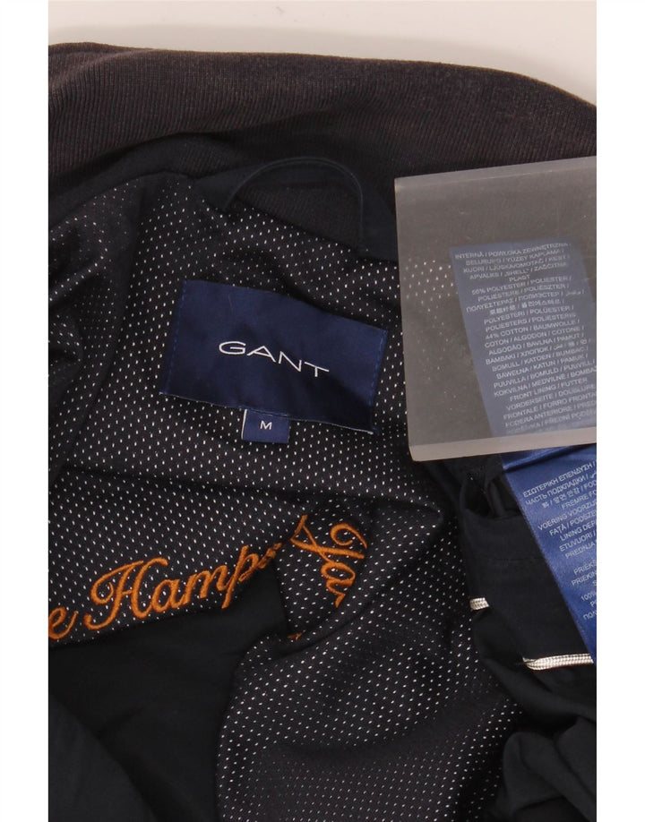 Gant Bomber Jacket UK 38 Medium Navy Blue Polyester