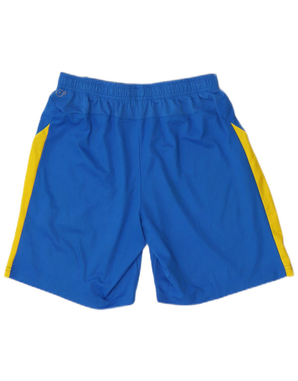 Puma Mens Sport Shorts Medium Blue Colourblock Polyester