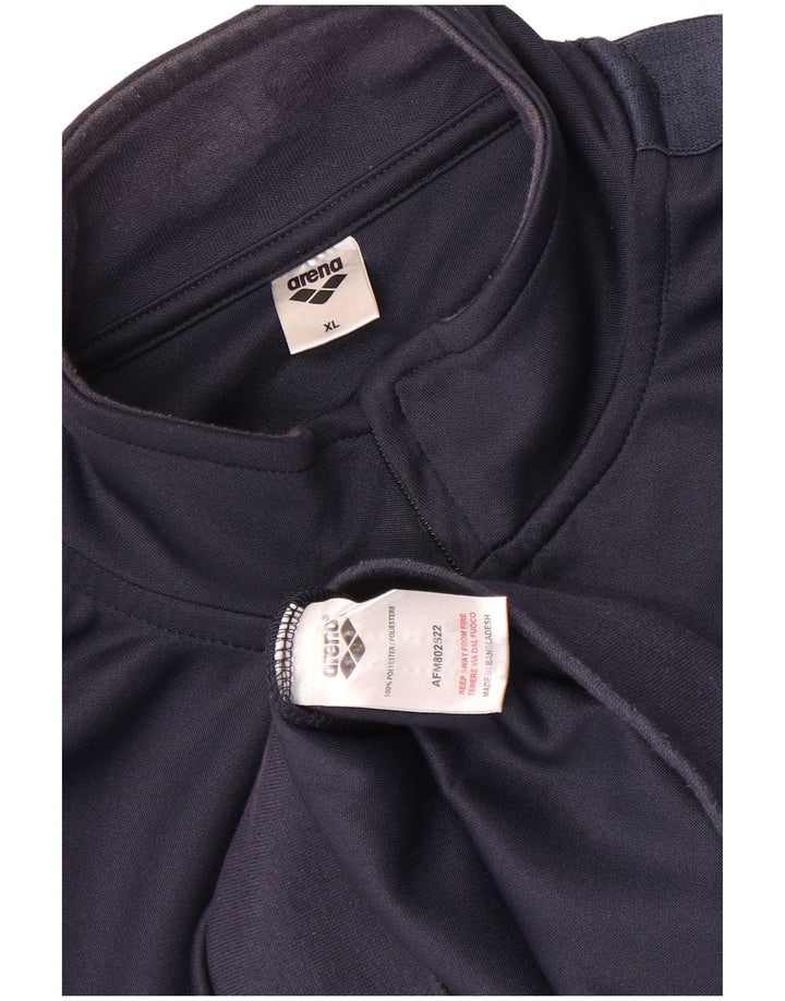Arena Mens Treino Top Jacket XL Azul Marinho Poliéster