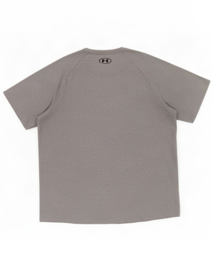 Under Armour Mens T-Shirt Top Large Grey