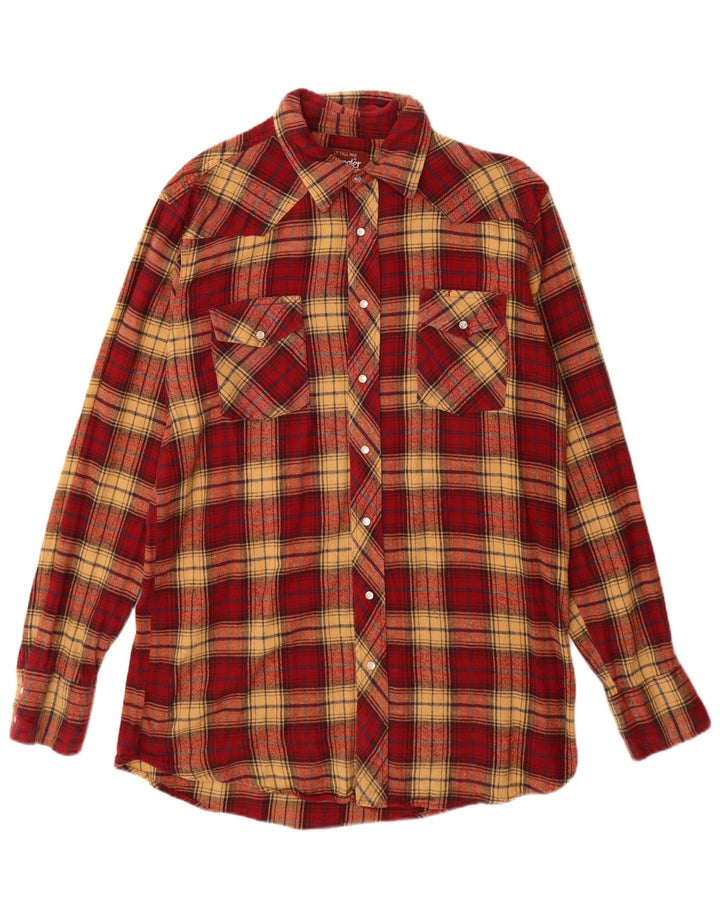 Wrangler muška flanelska košulja, veliki crveni karirani