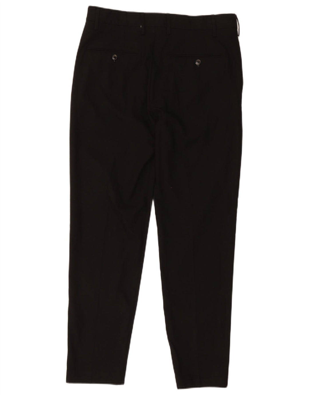 Мужские узкие костюмные брюки Zara EU 40 Medium W31 L27, черный полиэстер