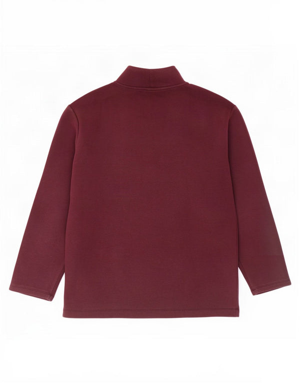 Dkny Felpa grafica da uomo Maglione piccolo in cotone bordeaux
